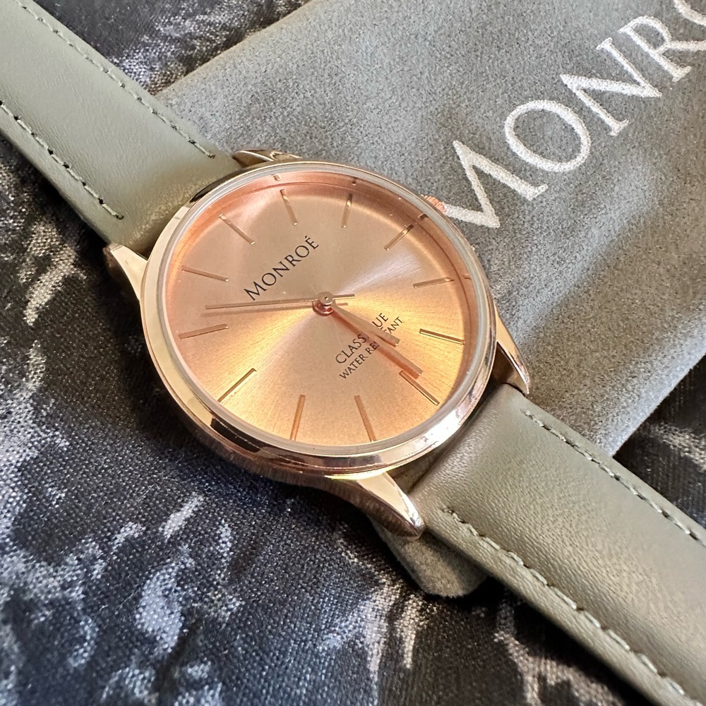 Monroe Rose Gold Watch
